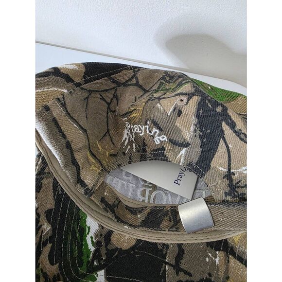 NWT PRAYING SSENSE Exclusive Khaki \'God\'s Favorite\' Real Tree Cap main image 6